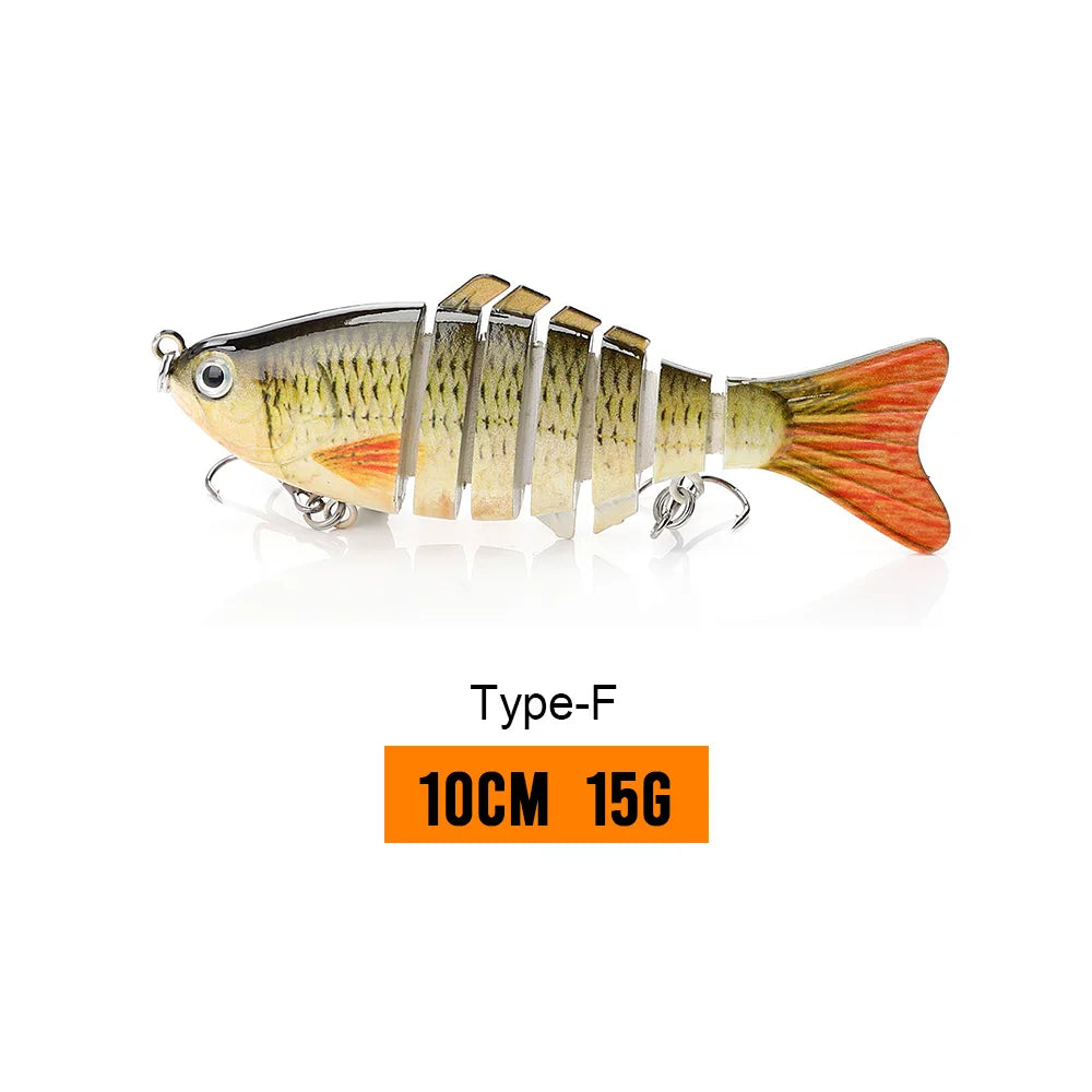 Eight-Segment Fishing Lure