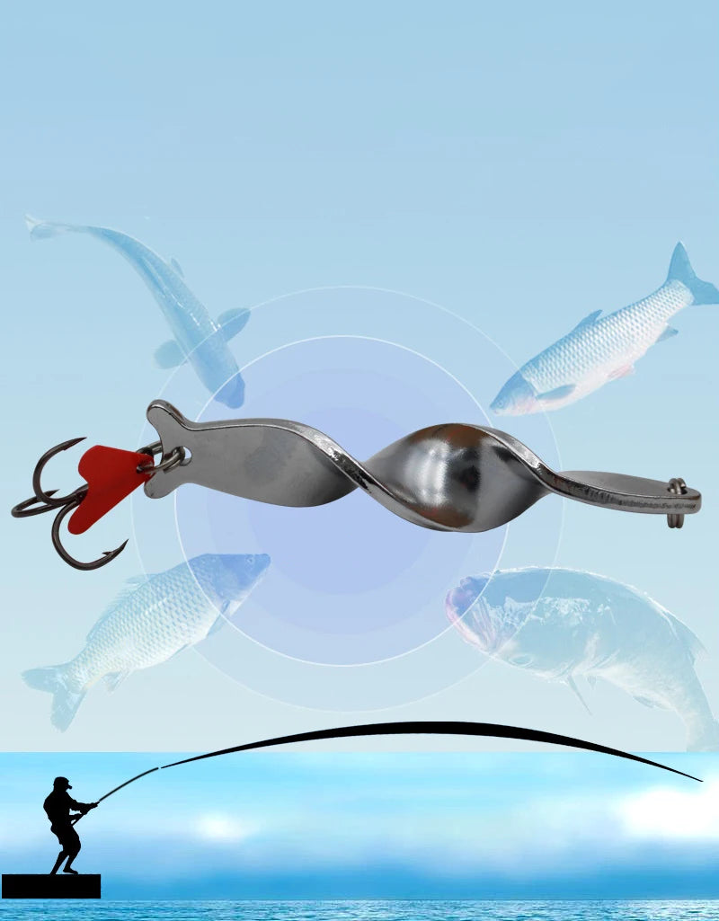 Trolling Spiral Fishing Lure