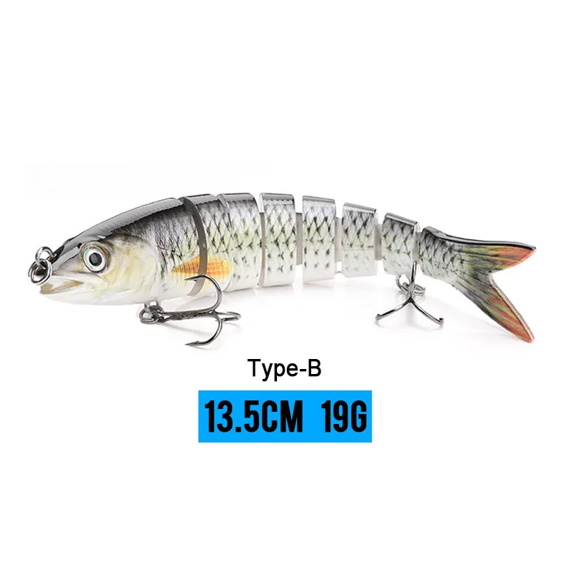 Eight-Segment Fishing Lure