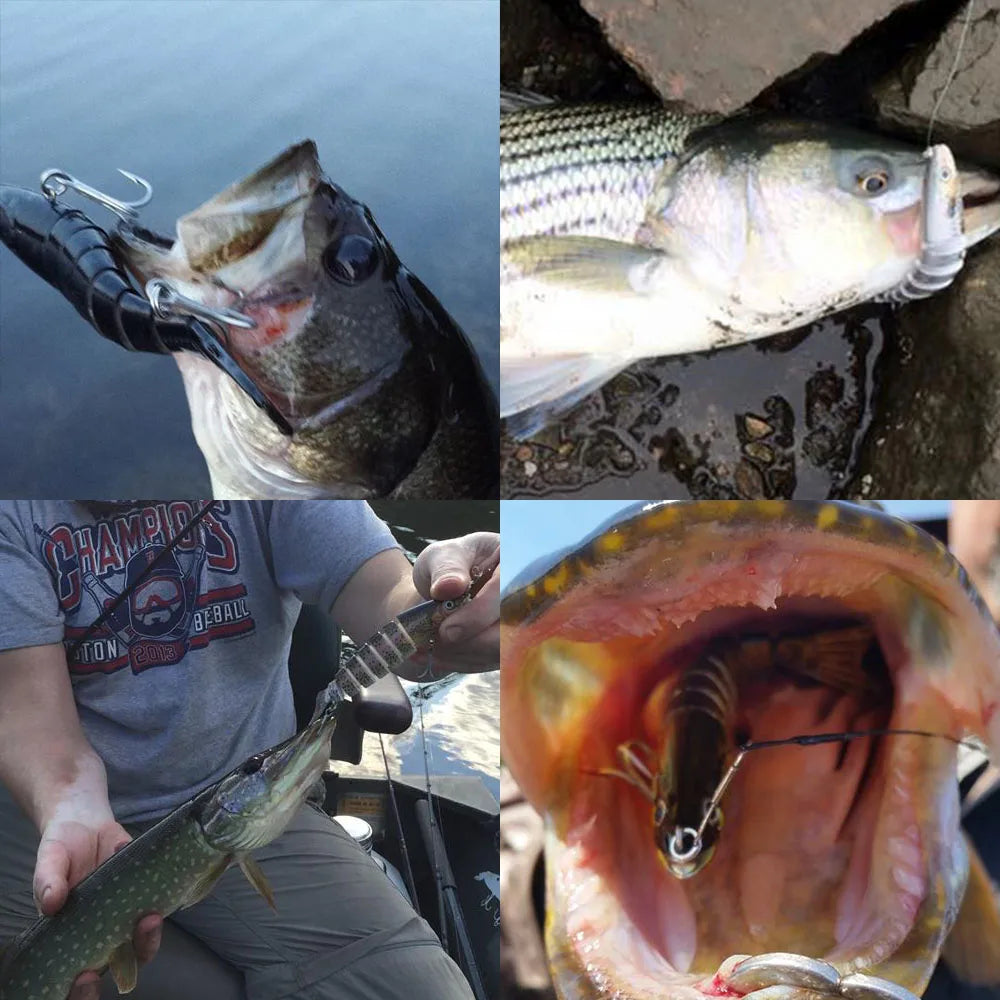 Eight-Segment Fishing Lure