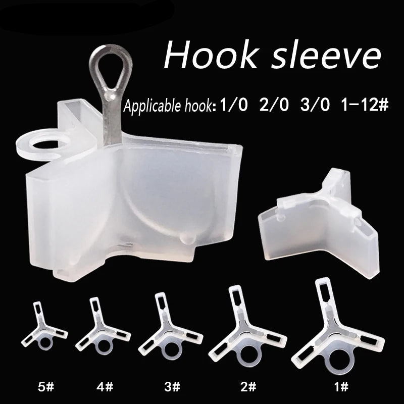 Fishing Hook Sleeve 50pcs