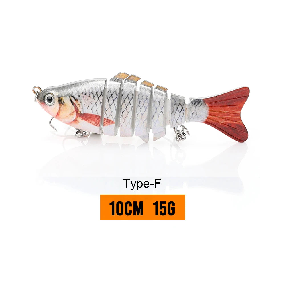 Eight-Segment Fishing Lure