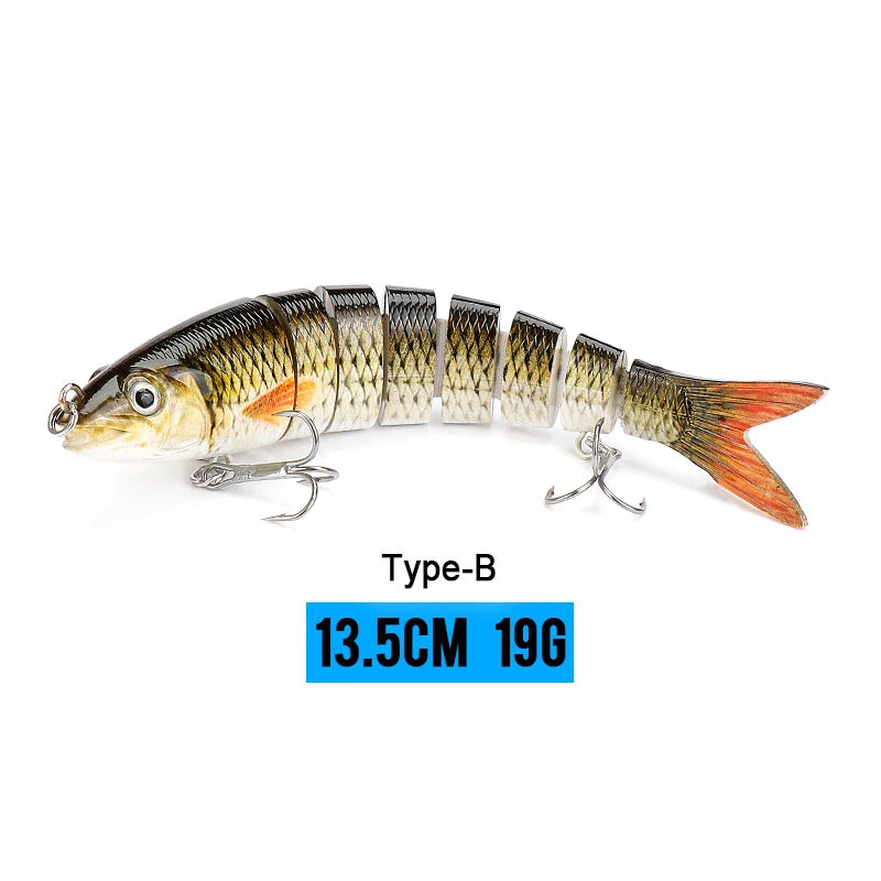 Eight-Segment Fishing Lure