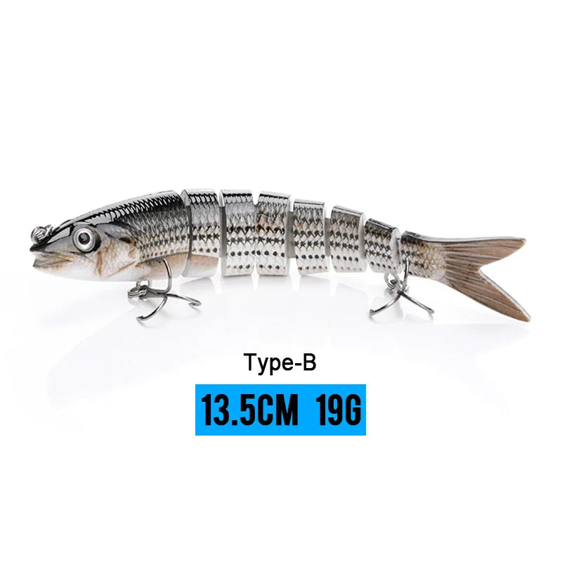 Eight-Segment Fishing Lure