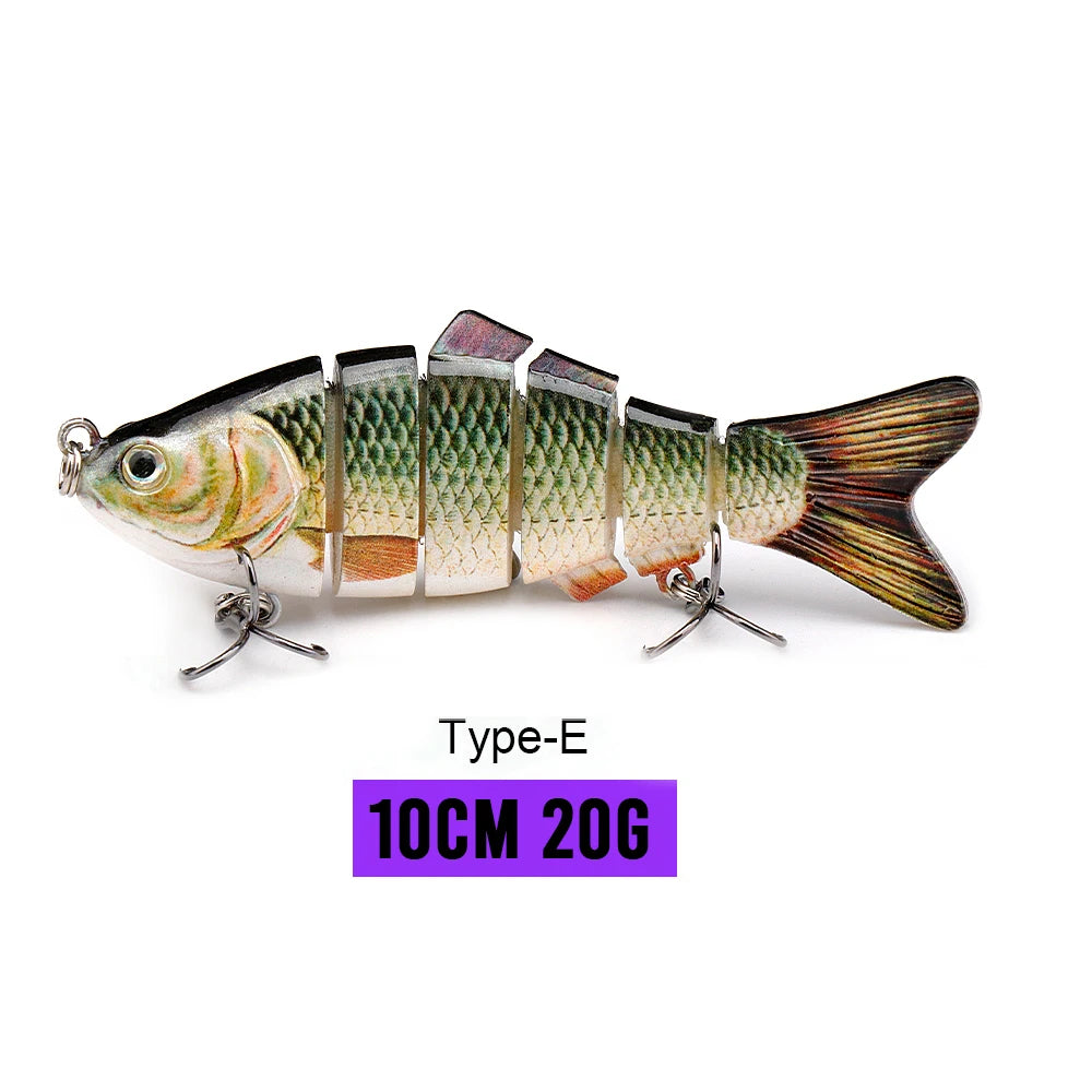 Eight-Segment Fishing Lure