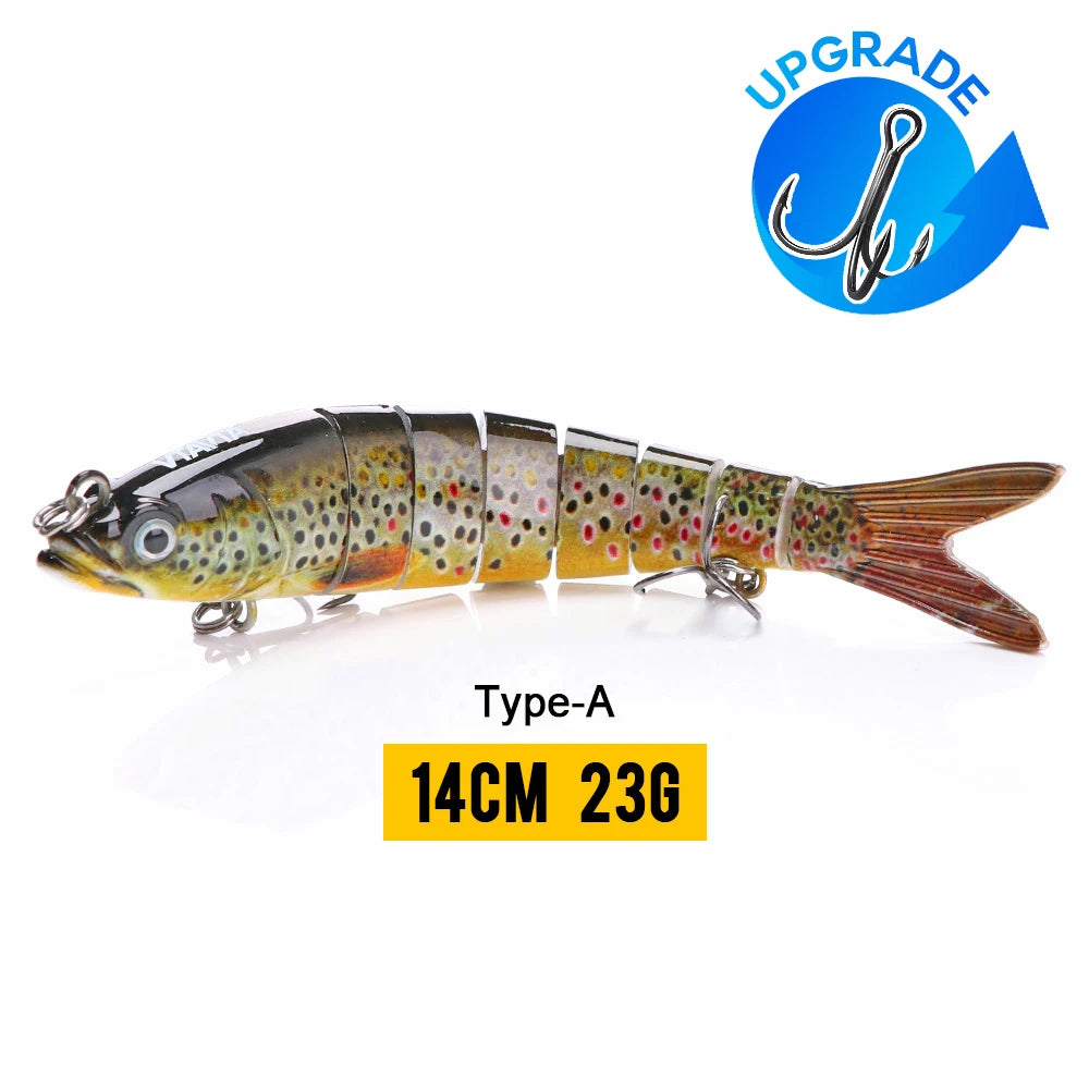 Eight-Segment Fishing Lure