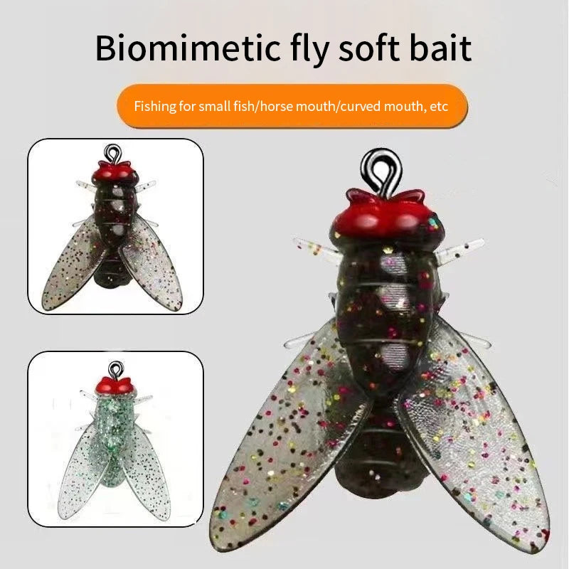 Rubber Fly Fishing Lure Set