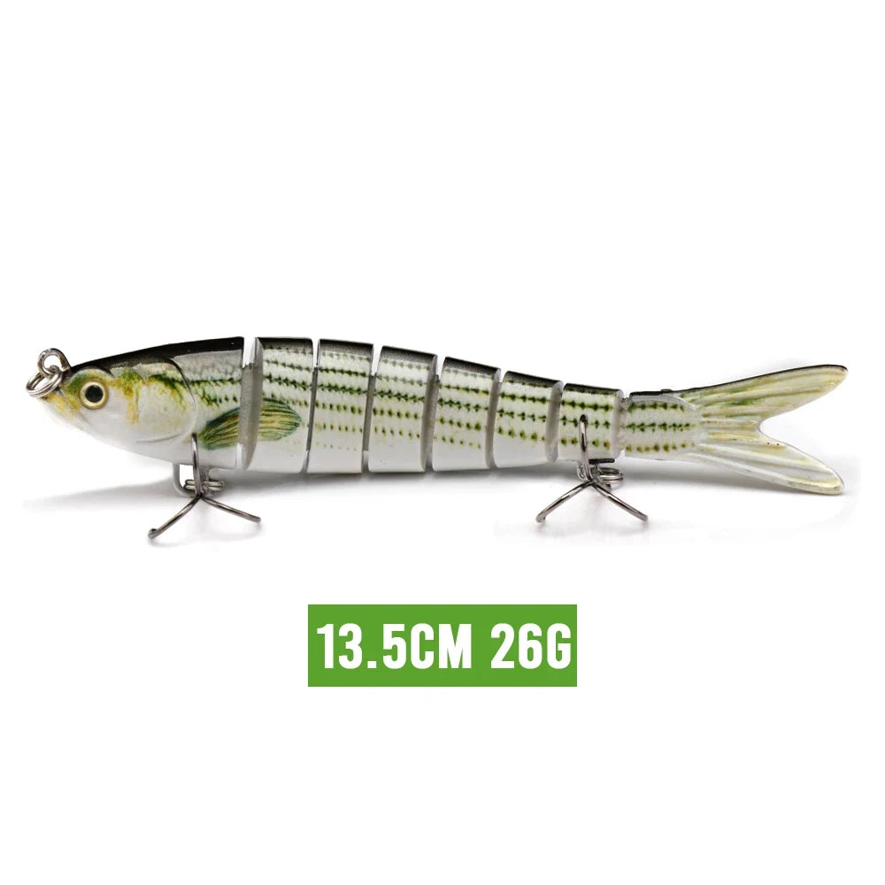 Eight-Segment Fishing Lure