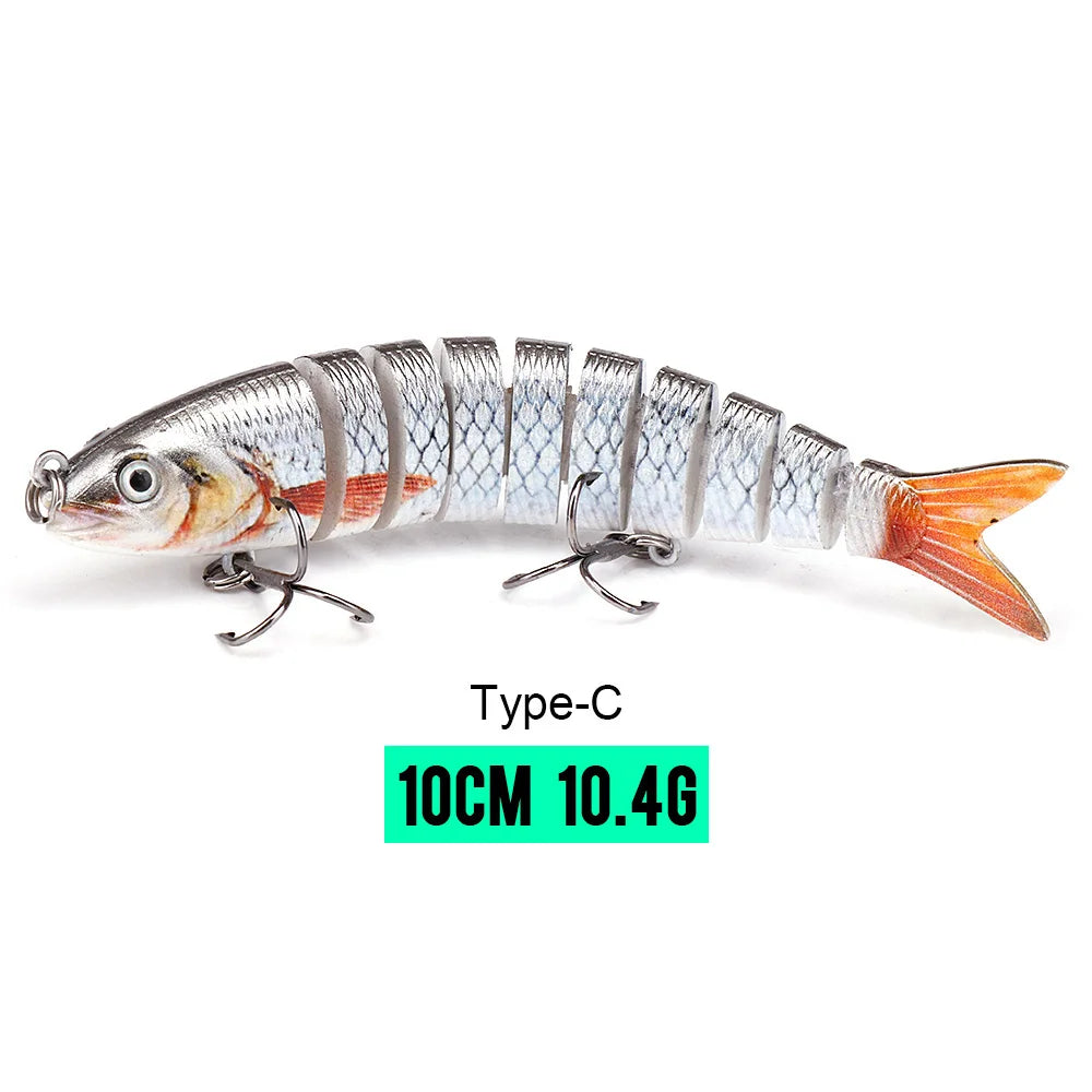 Eight-Segment Fishing Lure