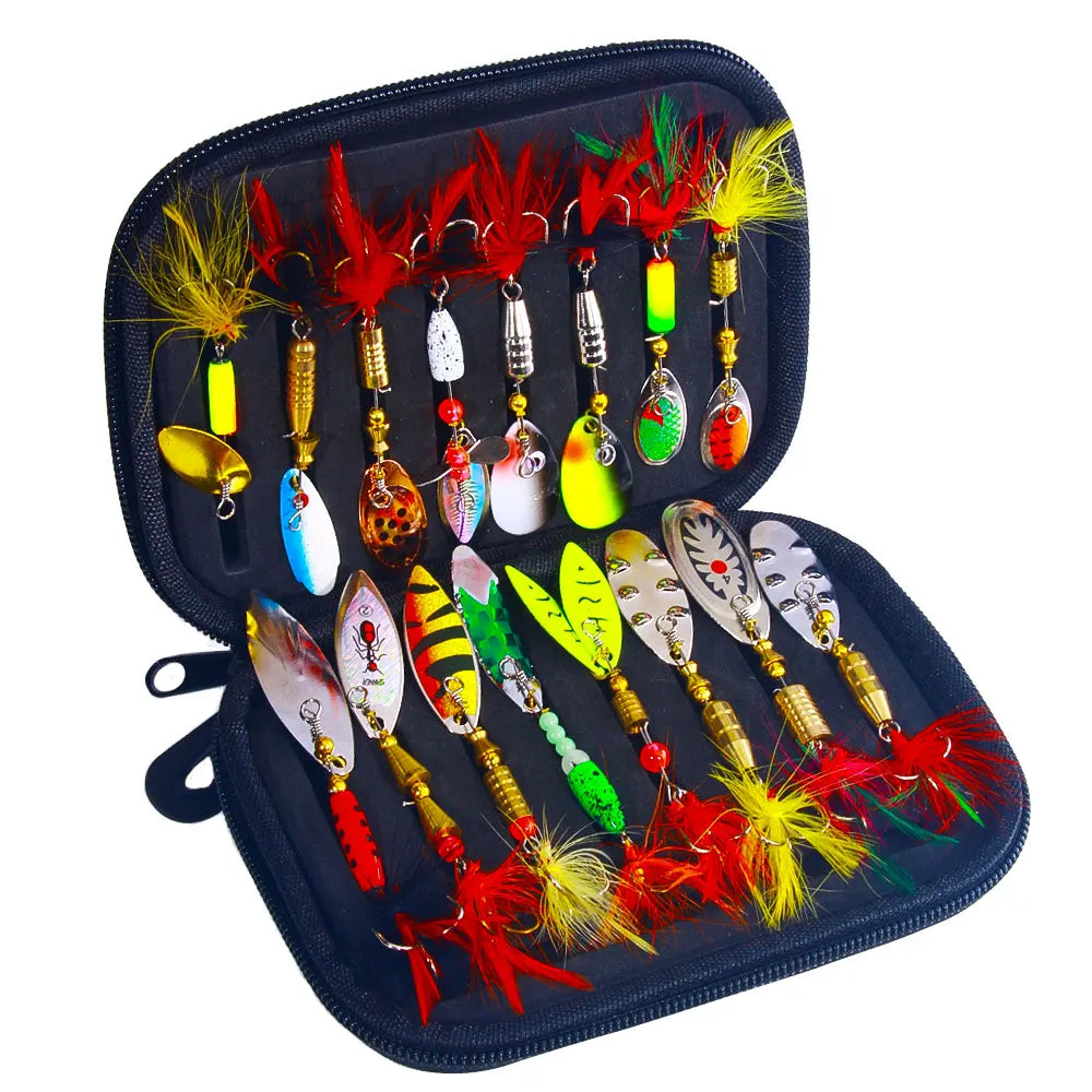 Feather Fishing Lure 16pcs