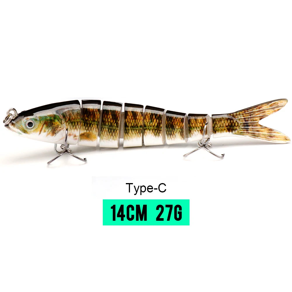 Eight-Segment Fishing Lure