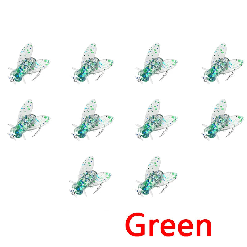 Rubber Fly Fishing Lure Set