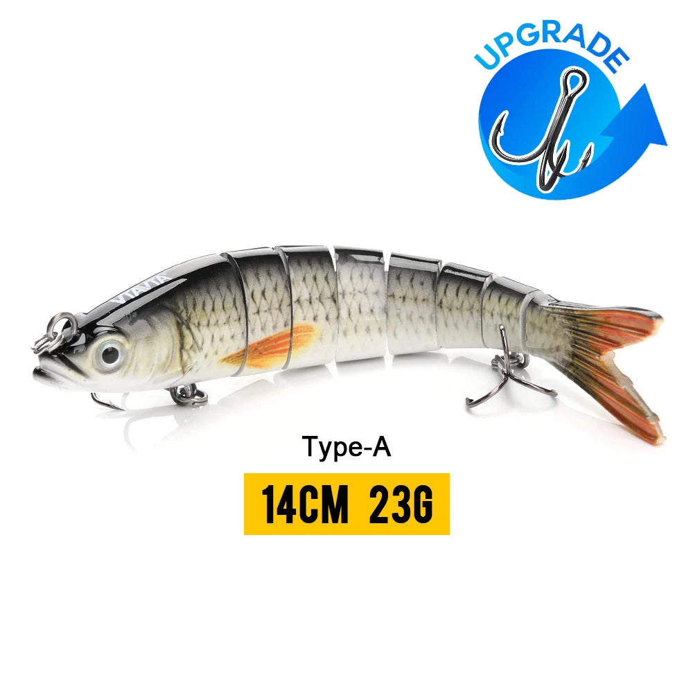 Eight-Segment Fishing Lure