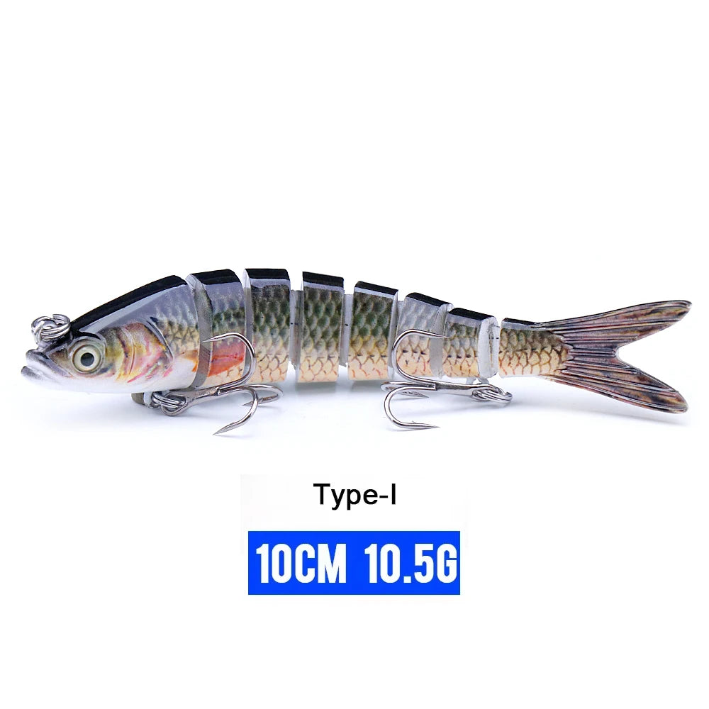Eight-Segment Fishing Lure