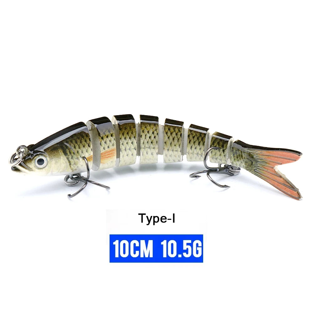 Eight-Segment Fishing Lure