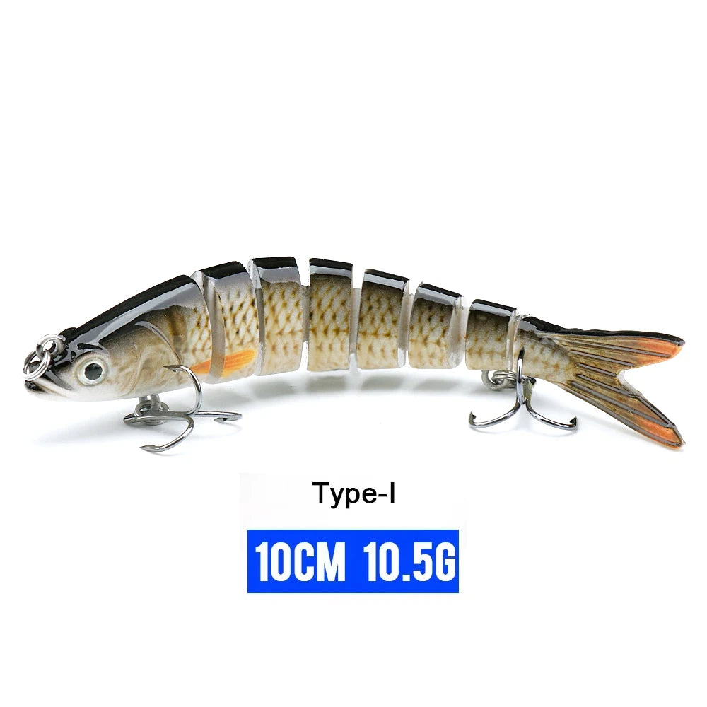 Eight-Segment Fishing Lure