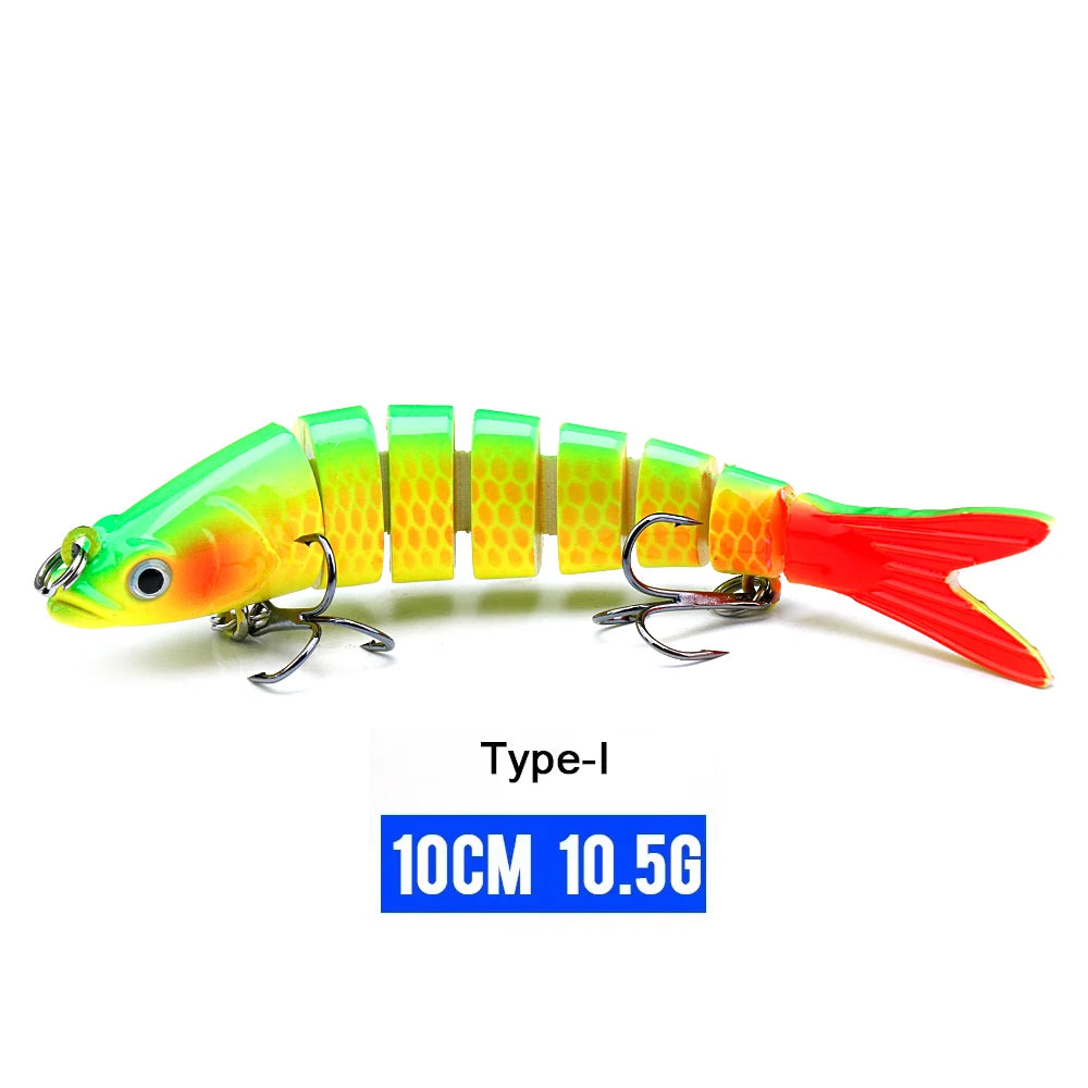 Eight-Segment Fishing Lure