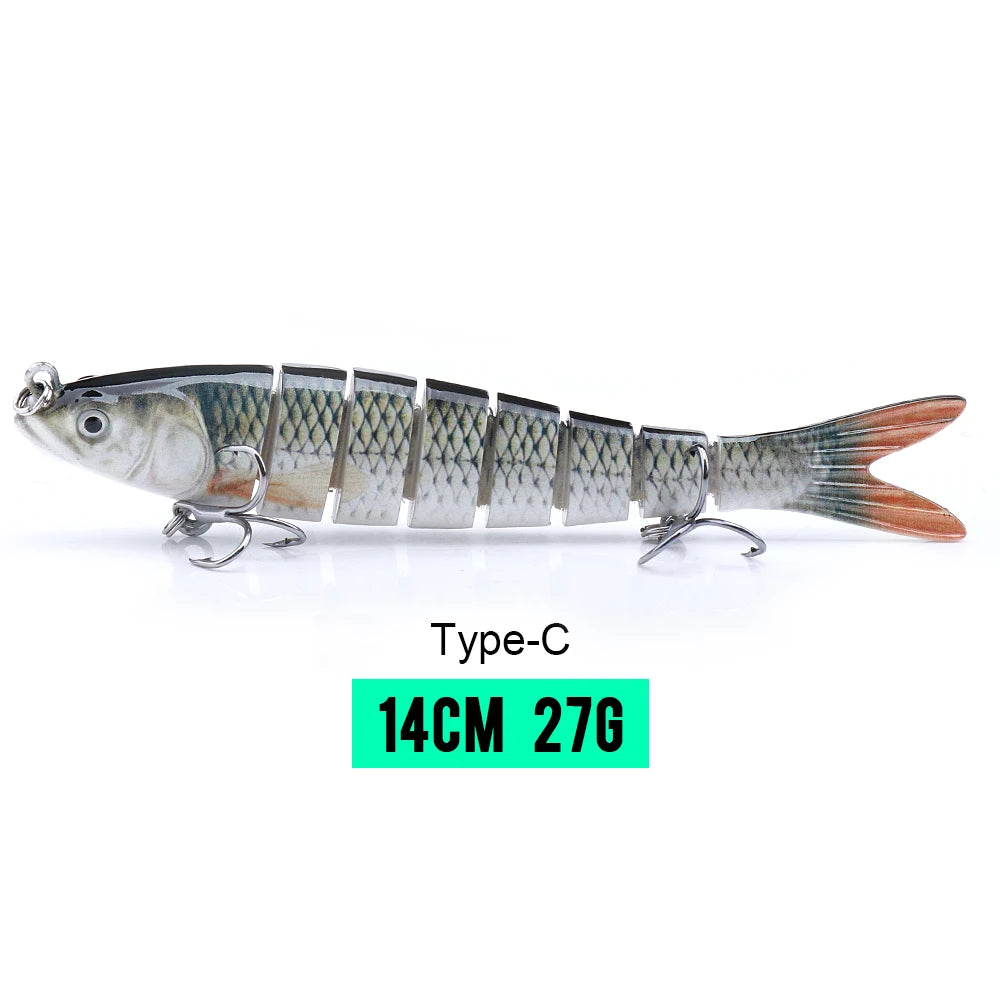 Eight-Segment Fishing Lure