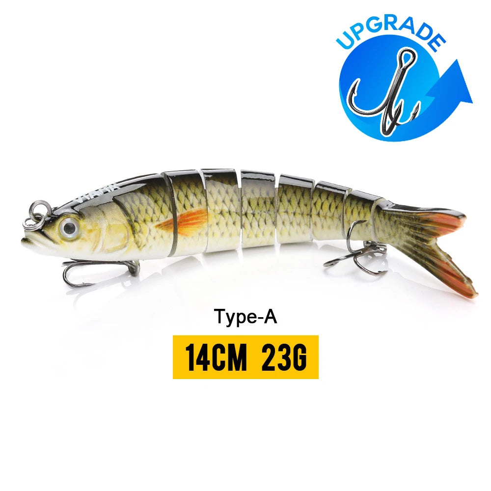 Eight-Segment Fishing Lure