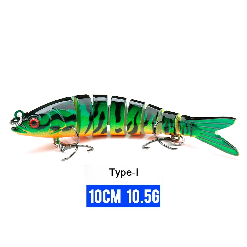 Eight-Segment Fishing Lure