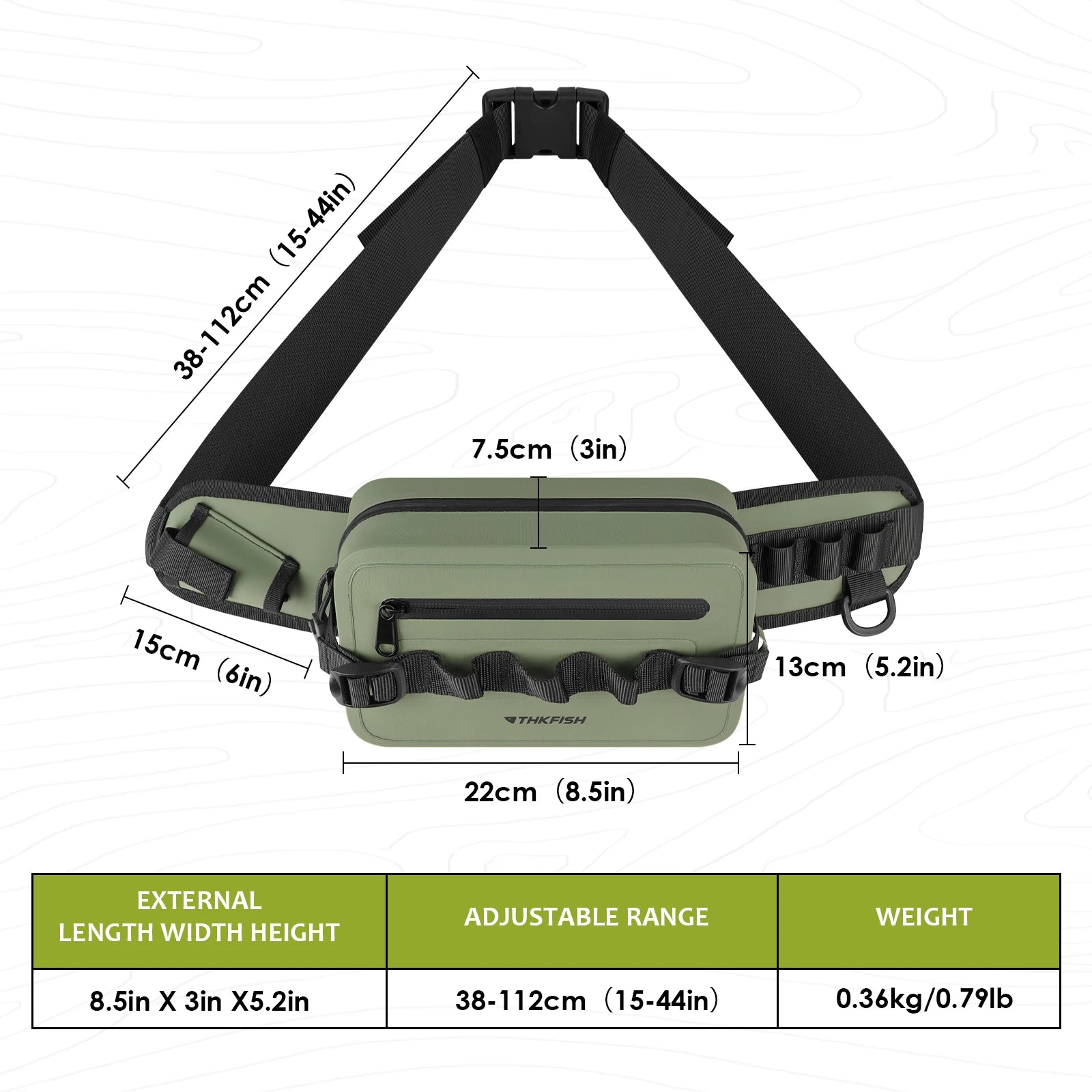 Waterproof Fishing Tackle Bag