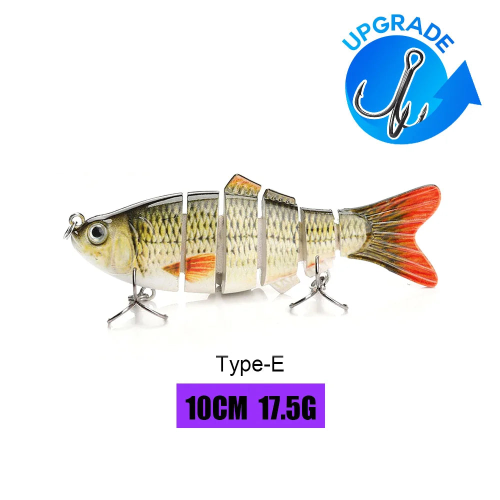 Eight-Segment Fishing Lure