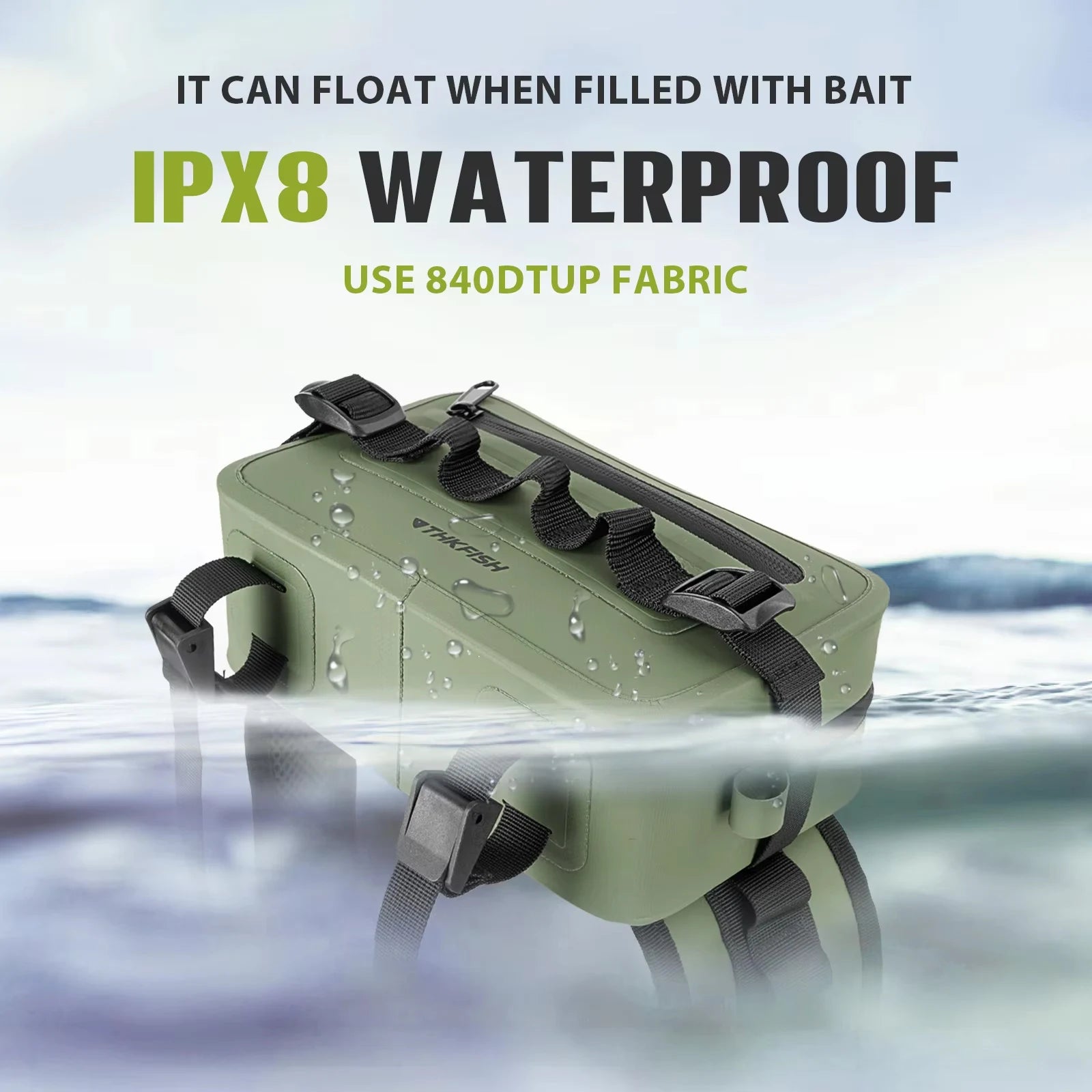 Waterproof Fishing Tackle Bag