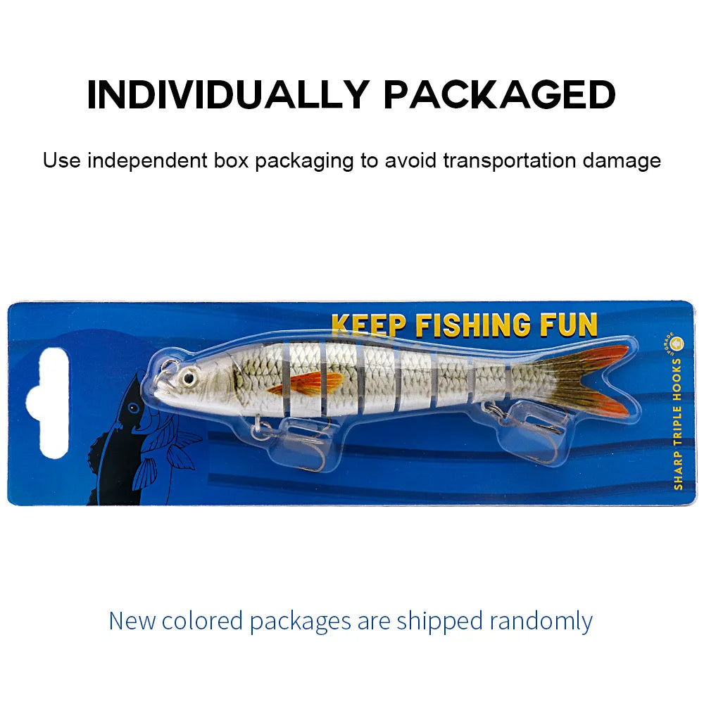 Eight-Segment Fishing Lure
