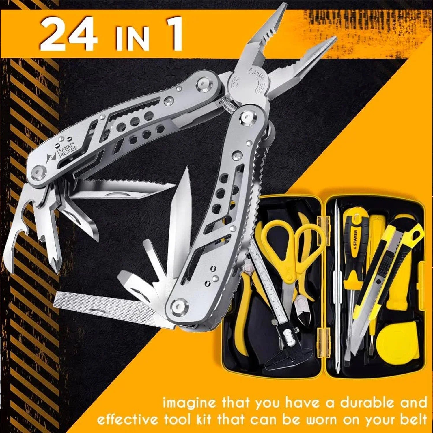 Multitool Survival Pliers