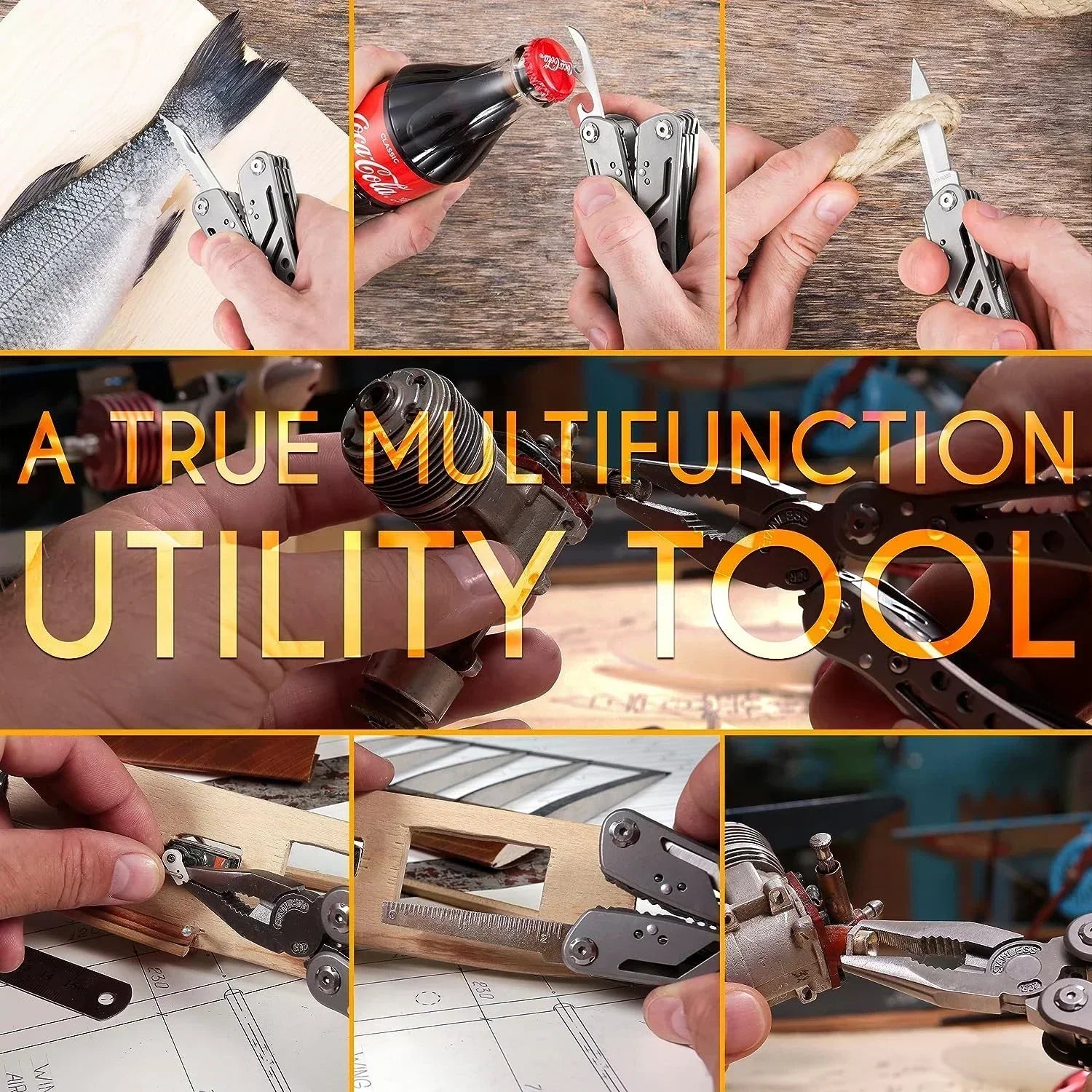 Multitool Survival Pliers