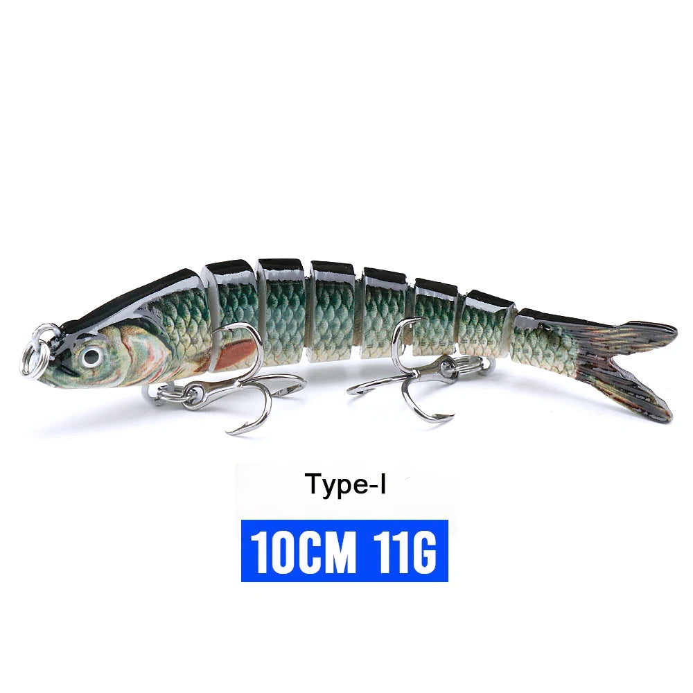Eight-Segment Fishing Lure