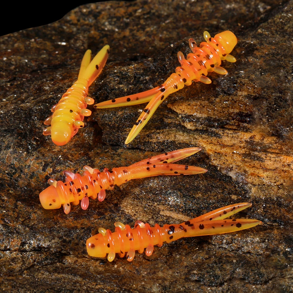 Micro Worm Fishing Lure Set