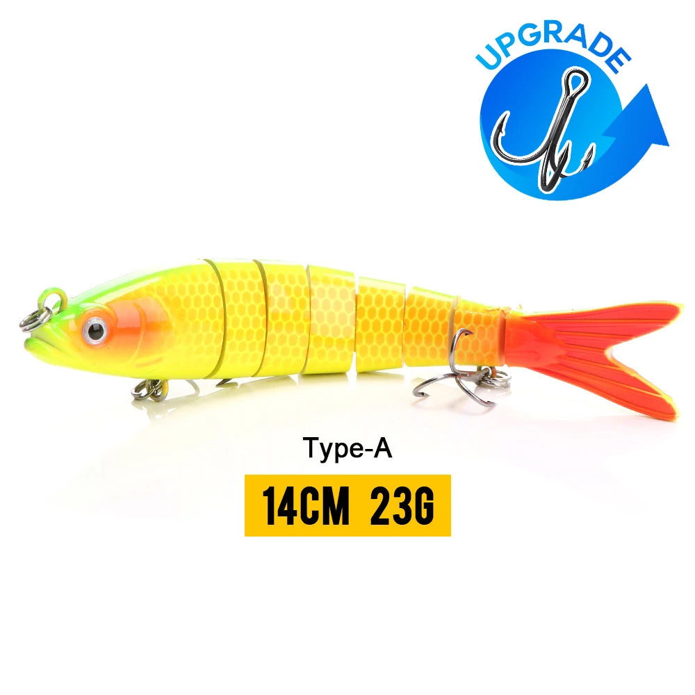Eight-Segment Fishing Lure
