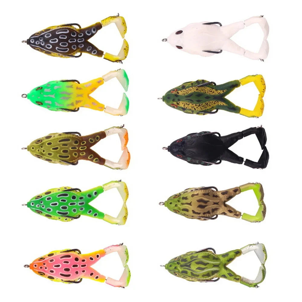 Rotating Frog Fishing Lure