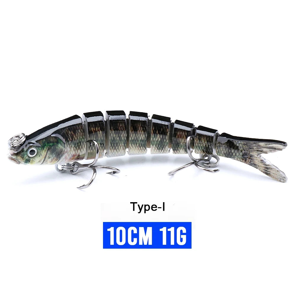 Eight-Segment Fishing Lure
