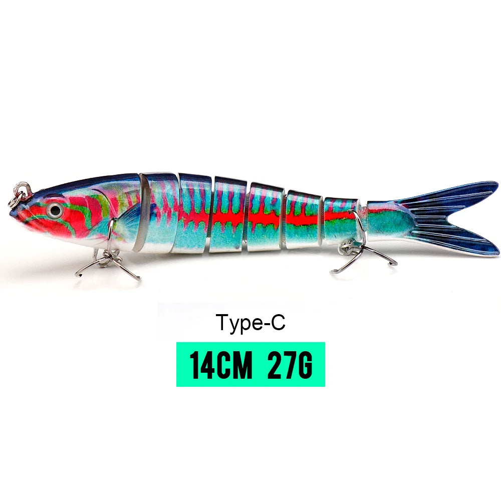 Eight-Segment Fishing Lure