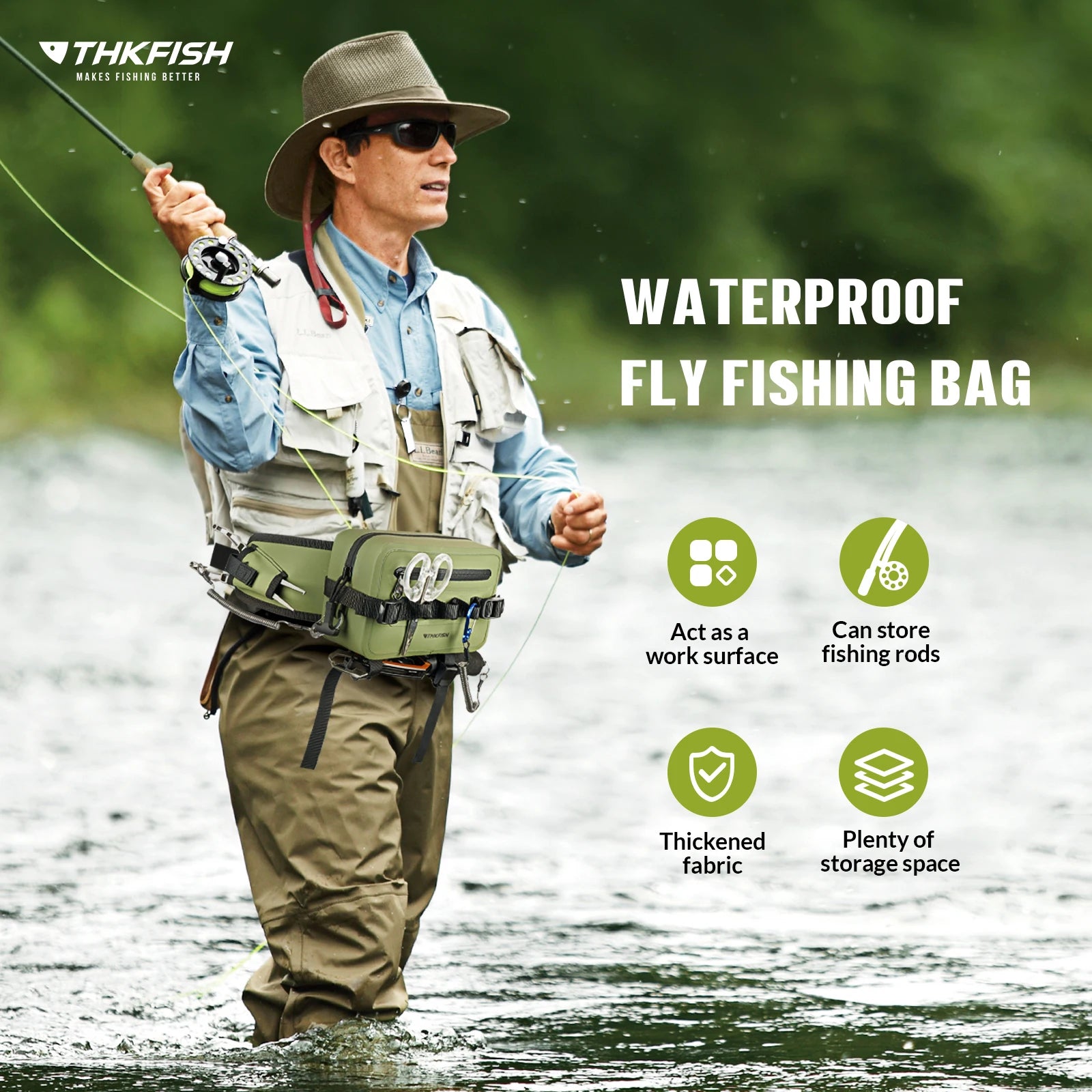 Waterproof Fishing Tackle Bag