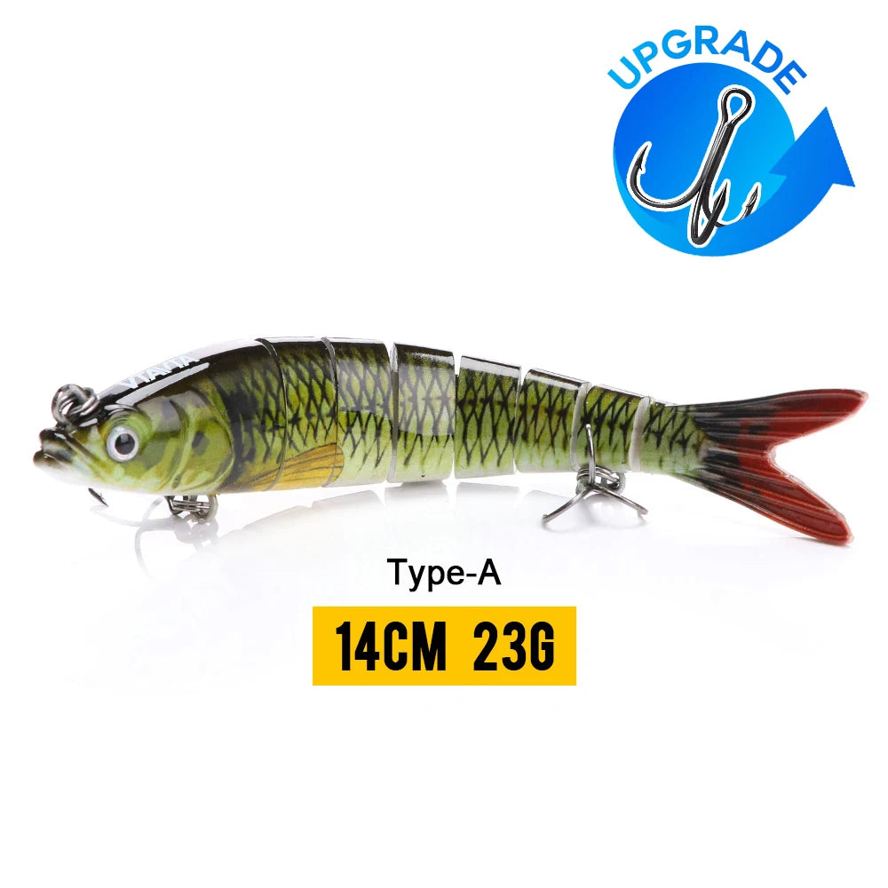 Eight-Segment Fishing Lure