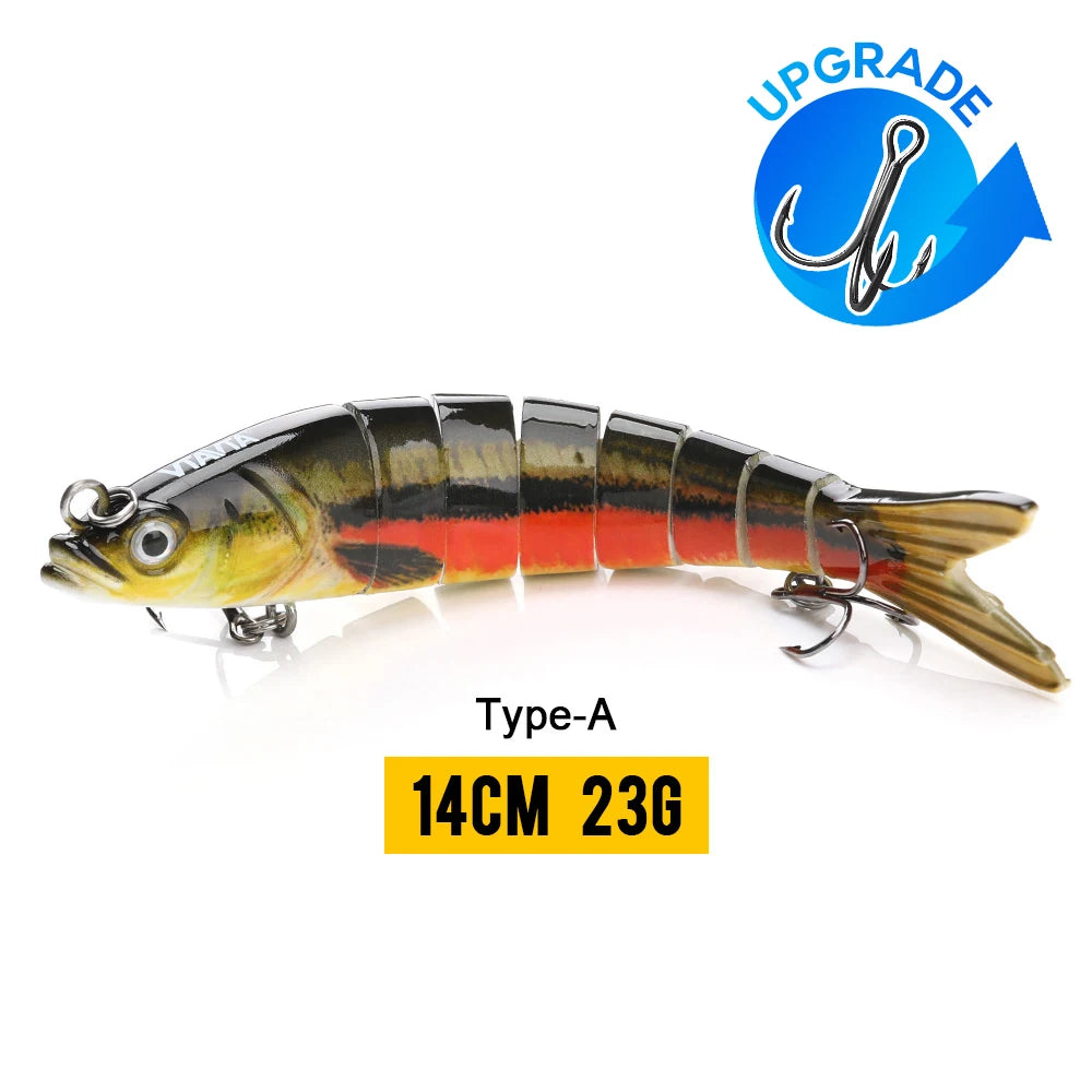 Eight-Segment Fishing Lure