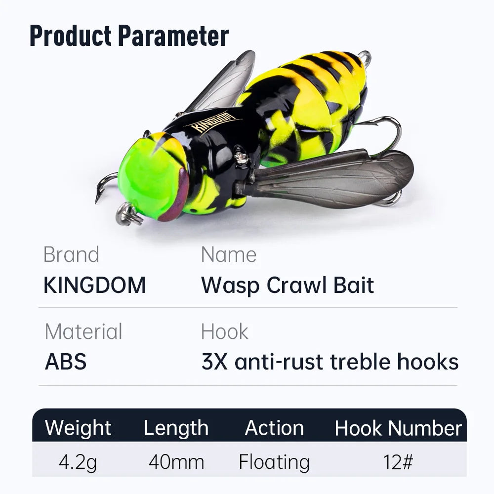 Bionic Insect Fishing Lure
