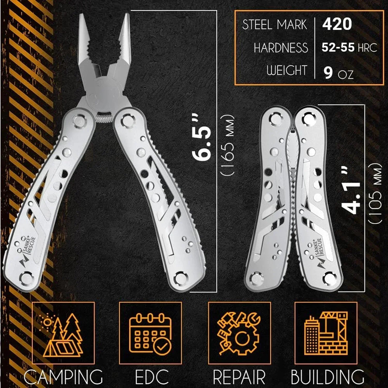 Multitool Survival Pliers