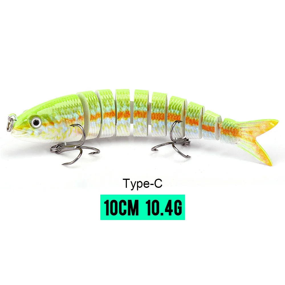 Eight-Segment Fishing Lure