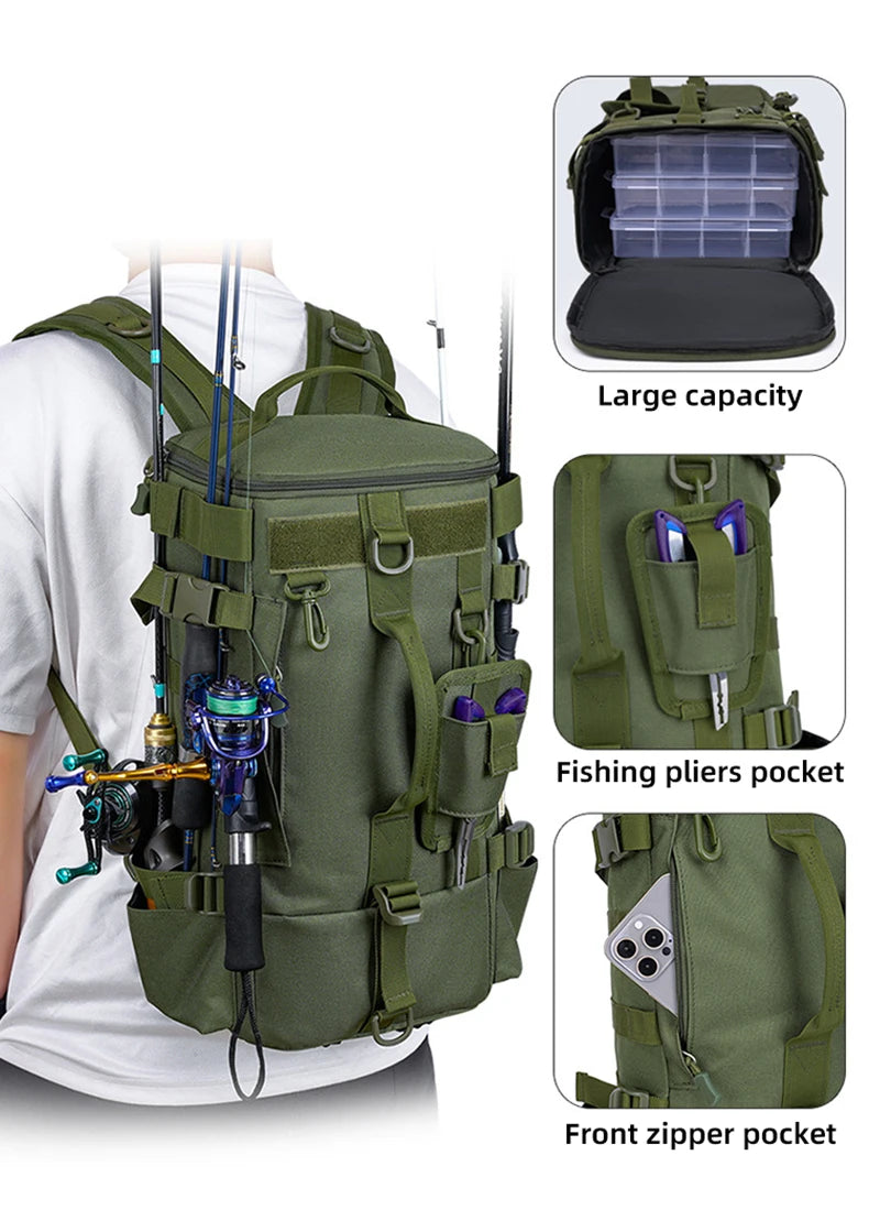 Tactical Fishing Backpack