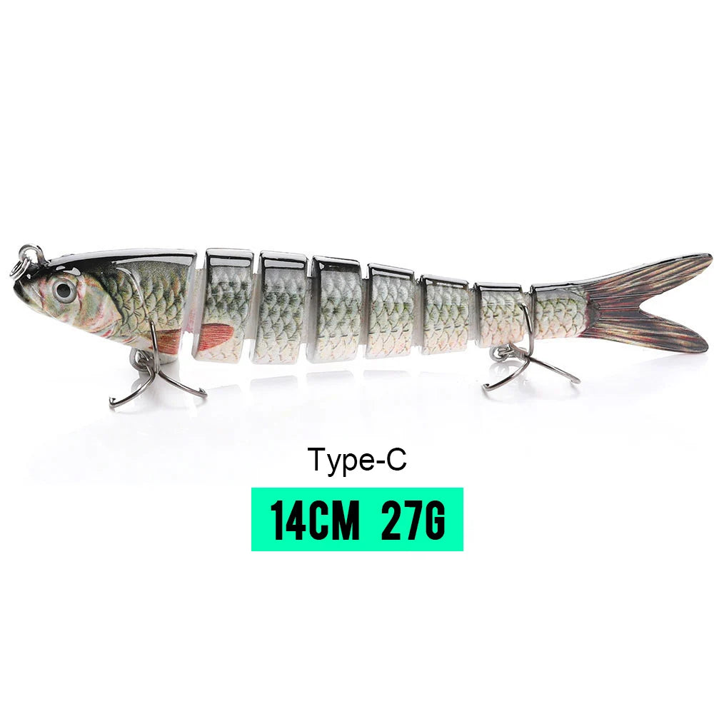 Eight-Segment Fishing Lure