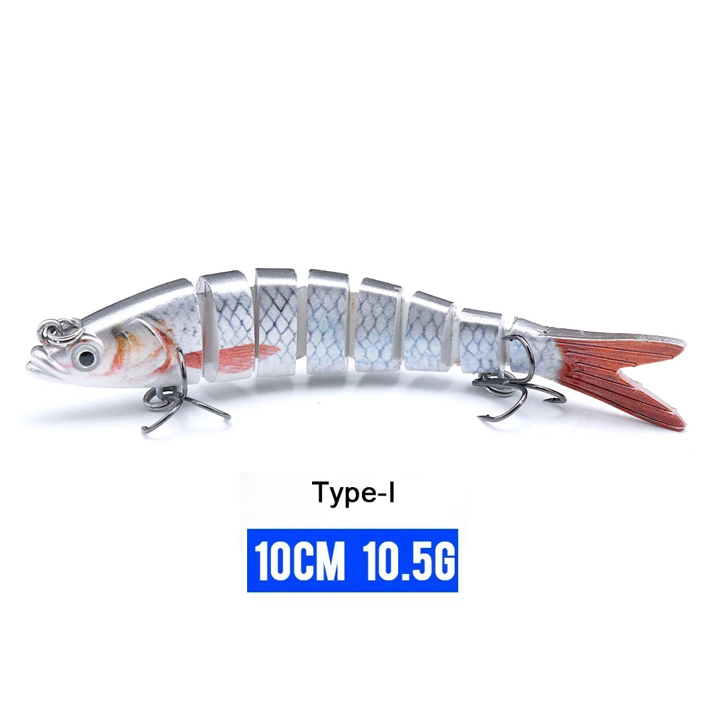 Eight-Segment Fishing Lure