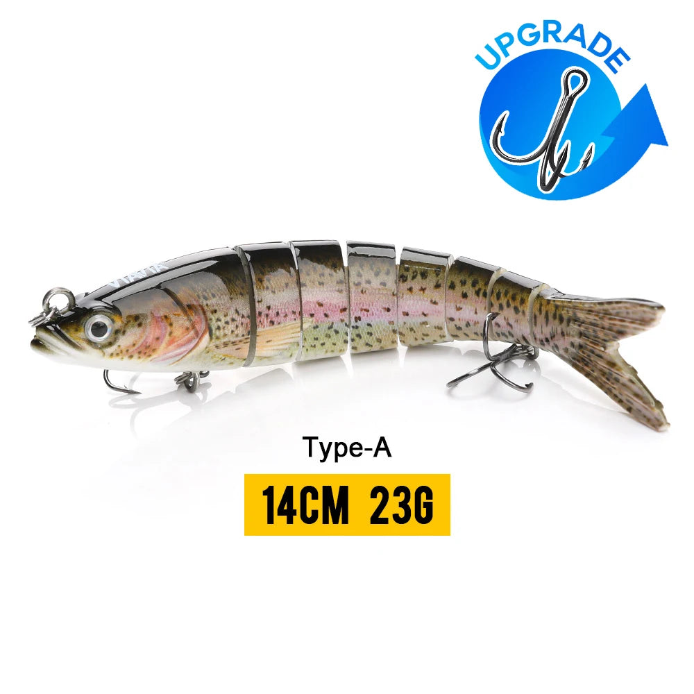 Eight-Segment Fishing Lure